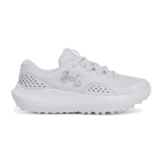 Under Armour Surge Golfschuhe Damen 114 - white clay/white clay/white 38