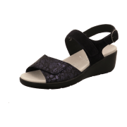 Semler Ramona R9045-868-080 midnightblue Flower Print S-Chevr