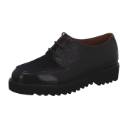 Paul Green Schuhe dunkelblau Mokassin Lack Samt 2688