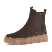 Gabor Stiefeletten braun Plateau Chelsea Stil 73.540.18