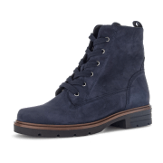 Gabor Fashion Stiefelette blau Nubuck 74.651.16