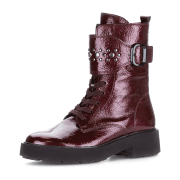 Gabor Fashion Plateau Stiefel rot bordo Lack 71.781.95