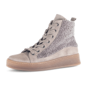 Gabor comfort 76776-41 Silk/Mohair (Beige) - ungefütterte Stiefelette - Damenschuhe Modische Stiefelette / Boots, Beige, leder/textil (dreamvelour/wool)