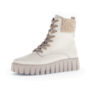 Gabor Plateau Stiefelette beige Fellkragen 76.786.52
