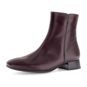 Gabor Fashion Karree Stiefelette dunkelrot Nappa 75.670.25