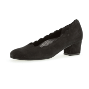 Gabor comfort Pumps schwarz Velour 72.221.47