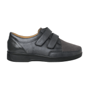 Ganter Karin 0-205760 Anthrazit (Grau) - Slipper mit loser Einlage - Damenschuhe Bequeme Ballerina / Slipper, Grau, leder (pearlcalf)