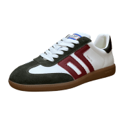 Back 70 white sued olive red