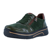ara Sapporo 3 Schuhe Sneaker grün metallic Lack 1227540