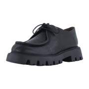 Wonders Damen Plateau Schnürschuhe