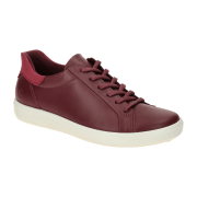 Ecco Soft 7 Schuhe rot dark ruby Slip-On 470843