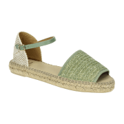 Geox Lampedusa Sandale grün mint Bast D55V0B