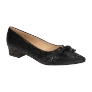 Peter Kaiser Pumps schwarz Snake schimmernd 72241