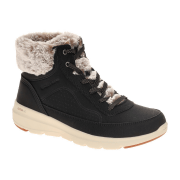 Skechers Glacial Ultra Stiefeletten schwarz dünn gefüttert 144199