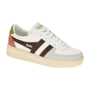 Gola Grandslam Trident Schuhe Sneakers weiß braun CLA415