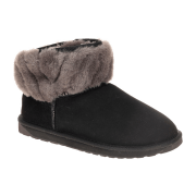 emu Australia EMU Pyke Boots Stiefel schwarz Fellkragen W13193
