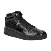 Paul Green Winter Schuhe Mid-Sneaker schwarz Lack 5373