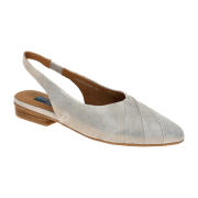 Everybody Brunilde Sling Pumps grau silber Glitzer