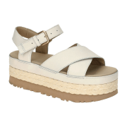 UGG Aubrey Ankle Strap Plateau Sandale weiß jasmin 1169650