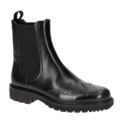 Ecco Metropole Oslo Chelsea Stiefelette schwarz Lyra Muster 232883