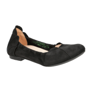 Think Balla Ballerinas Slipper schwarz Nubuck