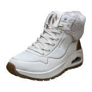 Skechers Uno Rugged Stiefeletten beige natural Fellkragen 167993