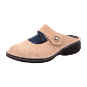 FinnComfort Brig Beige - offener Hausschuh - Marken , Beige