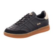 Gola Stadia Leather CLB785BY black gold Gum Leather