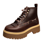 Timberland Stone Street Stiefeletten Damen rot Mokassin 0A27YZ