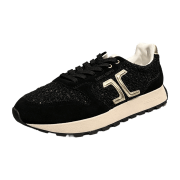 Candice Cooper PLUME 5. SUEDE/KNIT BLACK