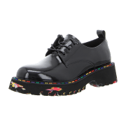 2 GO FASHION Damen Plateau Schnürschuhe