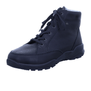 FinnComfort Erding Schwarz - gefütterter Stiefel - Marken , Schwarz, leder (rabo)