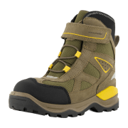 Ecco Snow Mountain Kinderstiefel grau Warmfutter wasserdicht