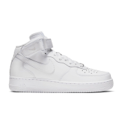Nike WMNS AIR FORCE 1 \"07 MID - WHITE/WHITE-WHITE | 6.5