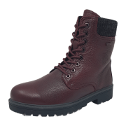 g-comfort Damen Lammfell Stiefel COGNAC