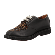 A.S.98 Slipper mit Fell schwarz