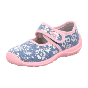 Fischer Schuhe Mä. Spangen-Hausschuh jeans