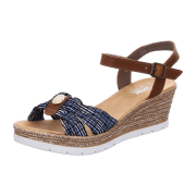 Rieker 61974-90 blau-multi/amaretto FS 2019