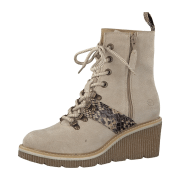 Tamaris 1-1-25802-33/445 BEIGE SNAKE Schnürstiefel  HW 19/20