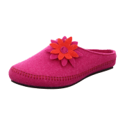 Rohde Da. Pantoffel pink m. Blume