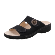 Longo Pantolette Weichbettung Damen Blau Neu Wörishofen