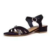 Tamaris 1-1-28221-24/828 NAVY/SNAKE Riemchensandalen  FS 2020