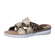 Jana shoes Da.-Pantolette 8-8-27109-24/357 PEPPER/LT GOLD FS 2020