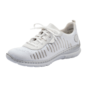 Rieker FSK Damen Halbschuhe L3227-81 hartweiss/weiss FS 2020