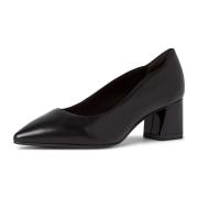 Tamaris Da.-Pumps 1-1-22419-25/003 BLACK LEATHER HW 20/21