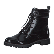 s.Oliver [WOMEN] 5-5-25237-35/018 BLACK PATENT Schnürstiefel  HW 20/21