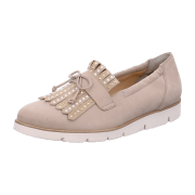 Paul Green Slipper grau beige Nubuck 2176