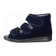 Liromed 479-Z2 Marine (blau) - geschlossener Hausschuh - Herrenschuhe Prophylaxe Diabetiker, Blau