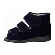Liromed 479-20Z2 Marine (blau) - geschlossener Hausschuh - Herrenschuhe Prophylaxe Diabetiker, Blau