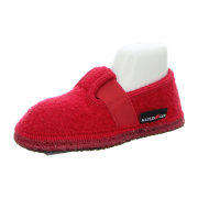 Haflinger Joschi 621002-11 Rubin (rot) - Hüttenschuh - Haus - hüttenschuhe Kinder Hausschuhe, Rot